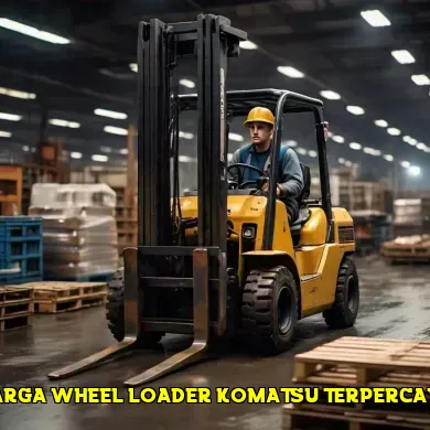 Analisis Mendalam Harga Wheel Loader Komatsu di Pasaran